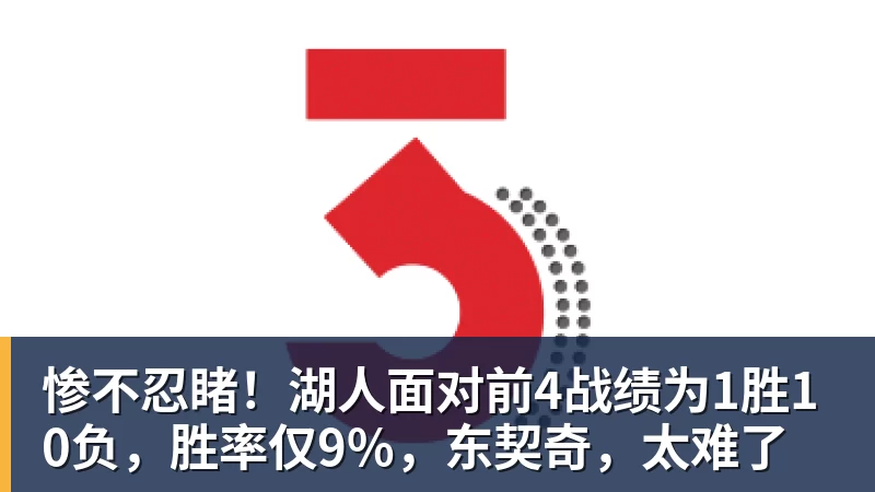 米兰体育惨不忍睹!湖人面对前4战绩为1胜10负,胜率仅9%,东契奇,太难了